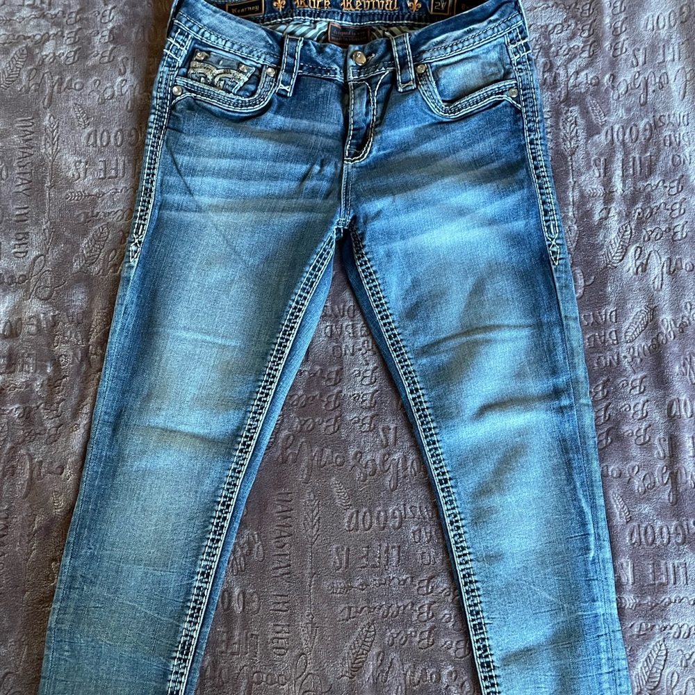 Rock Revival “Kearney Easy Skinny Crop”